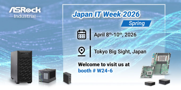 ASRock Industrial Accelerates Intelligent Automation with Secure Edge AIoT Solutions at Japan IT Week Spring 2026