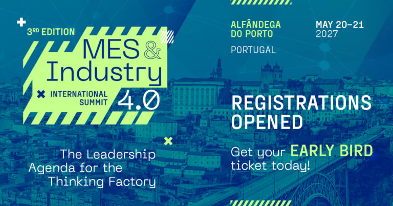 MESI 4.0 Summit 2027: Industry 4.0 and AI in Manufacturing